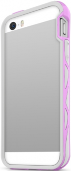 Чехол для iPhone 5/5S ITSKINS Venum Reloaded White Pink Чехол для iPhone 5/5S ITSKINS Venum Reloaded White Pink
